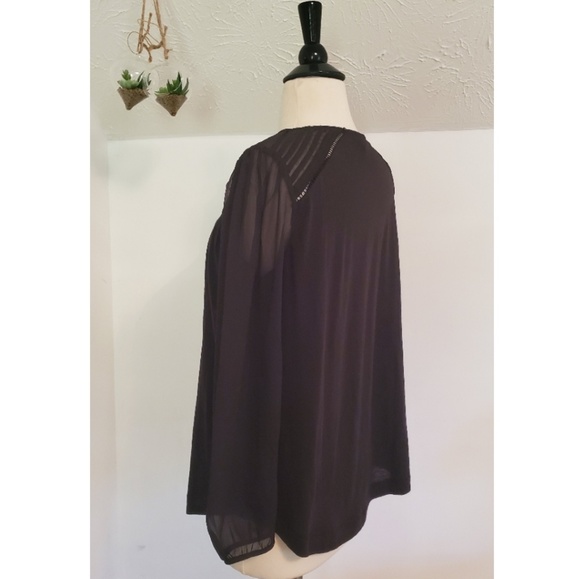 Lucky Brand Boho Peasant Top - Picture 4 of 7